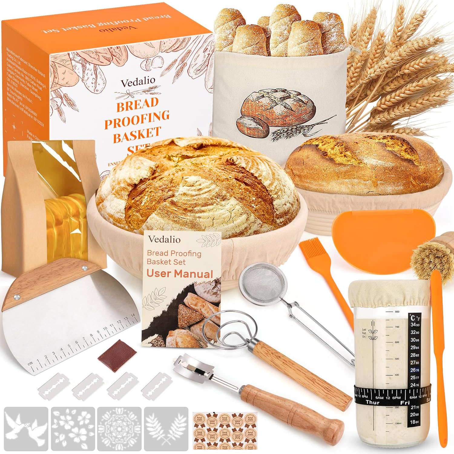 Baking & Pastry Utensils, Bread Proofing Baskets