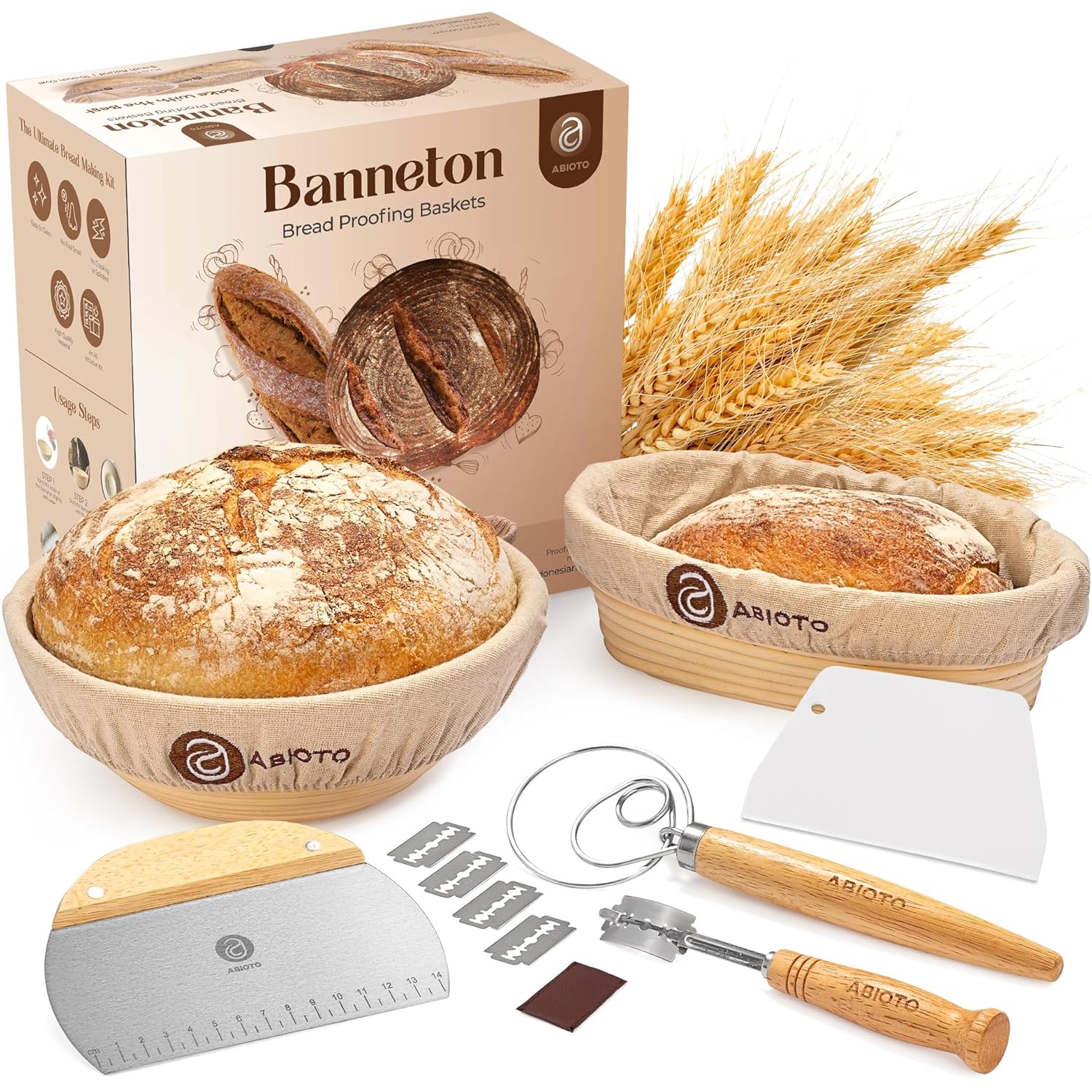 Baking & Pastry Utensils, Bread Proofing Baskets